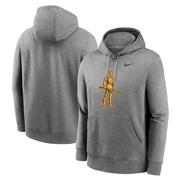 West Virginia Nike Alt Logo Club Fleece Hoodie